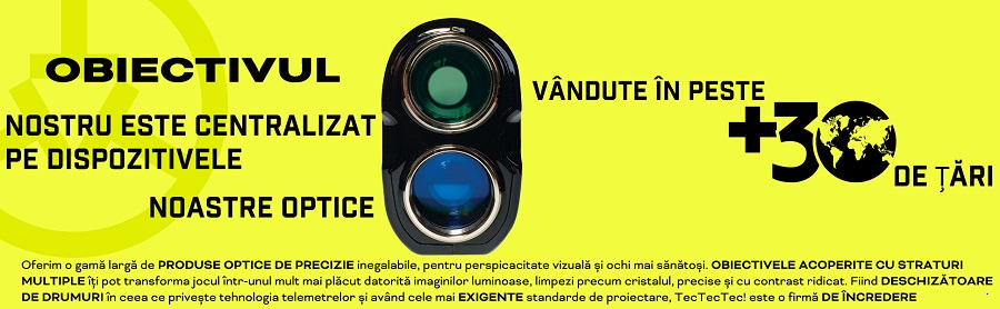 Telemetru de Golf, TecTecTec!, VPRO500, cu laser, compact, negru - eMAG.ro